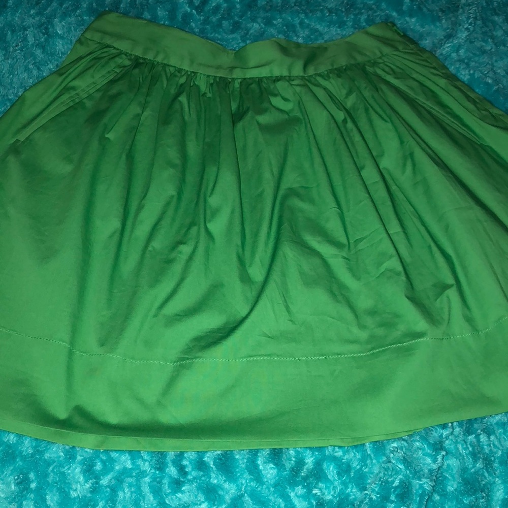 Green High waisted skirt (banana republic)